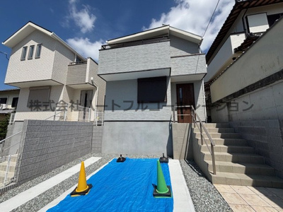 【外観】 | 神戸市西区富士見が丘２丁目　新築戸建２号棟　仲介手数料無料！ | 外観もきれいです