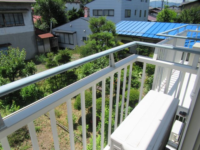 フラット英翠のバルコニー