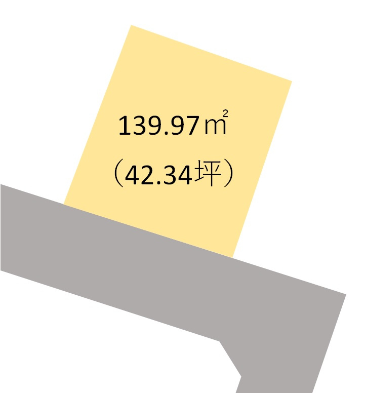 和歌山市有本・土地・126611の区画図