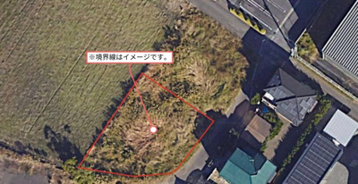 【区画図】 | 都城市都北町　B区画　850万円