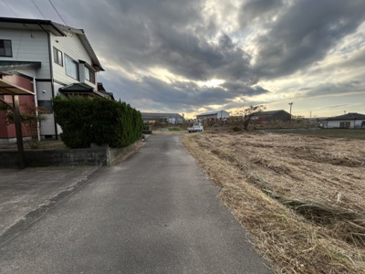 【前面道路含む現地写真】 | 都城市都北町　B区画　850万円