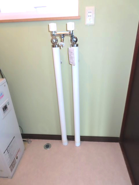 北見市美山町西４丁目５０番地２０４ 平屋建中古売家のランドリースペース|洗濯機置場になります。