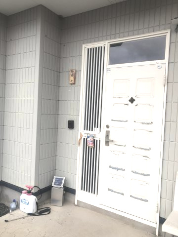 北見市美山町西４丁目５０番地２０４ 平屋建中古売家の玄関|玄関ドアです。