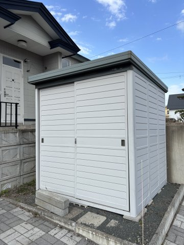 北見市美山町西４丁目５０番地２０４ 平屋建中古売家の収納|物置です。
