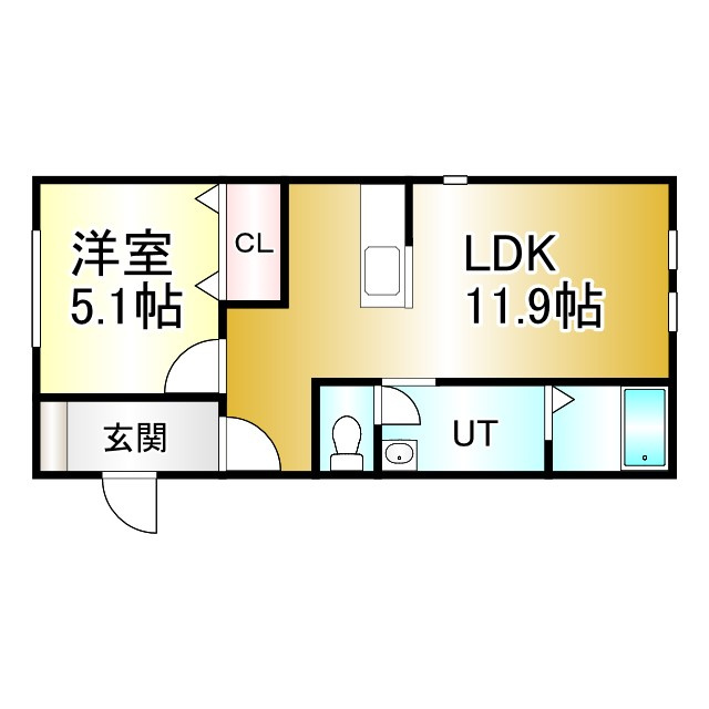 CREAの間取り