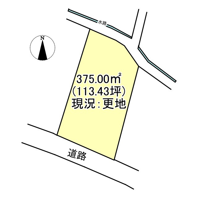 西条市下島山甲2757-25、26の土地図