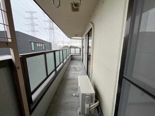 辻井レジデンスのバルコニー