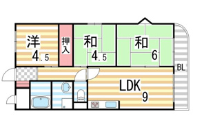 【間取り】 | アメニティK&Ｓ　PARTⅠ