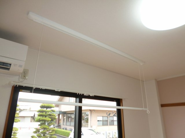 セジュールアレイＢの設備|室内物干し