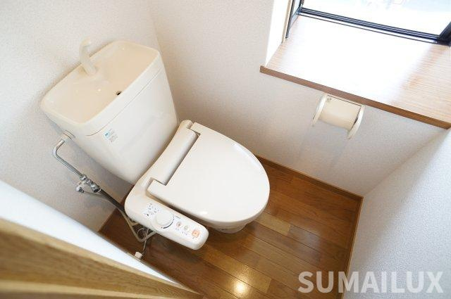 熊本市中央区南熊本５丁目の賃貸マンションのトイレ