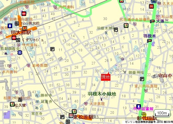 【地図】 | HF明大前レジデンス