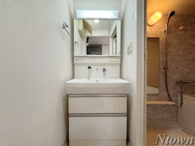 【独立洗面台】 | ロイヤルピジョンライズ | 独立洗面化粧台付き