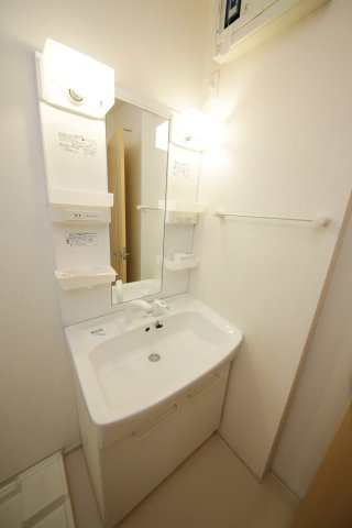 ハピネス池田Aの洗面所
