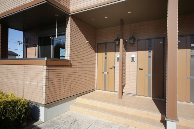 ハピネス池田Aのエントランス