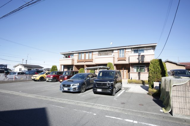 ハピネス池田Aの駐車場