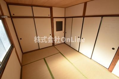 植田貸家の内装