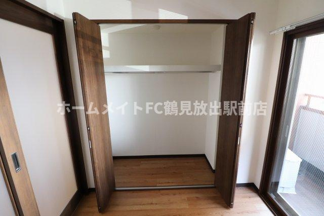 東大阪市高井田本通７丁目の賃貸マンションの収納