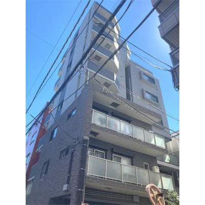 【外観】 | サンジュノラ荻窪 | 鉄筋コンクリート造のがっちりとした建物。
