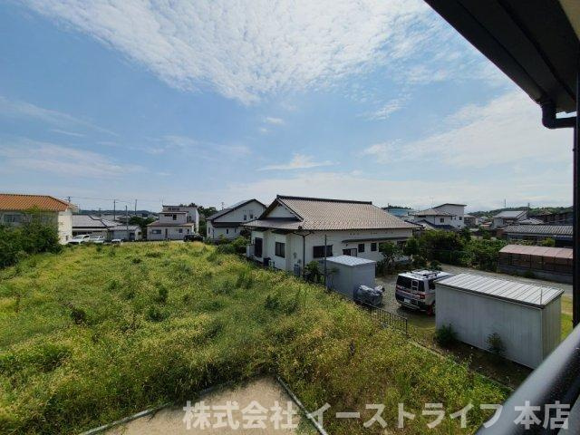 【新築戸建】さらに値下げ！平泉崎第7※子育て支援対象※の展望|1号棟写真　バルコニーからの眺望です。