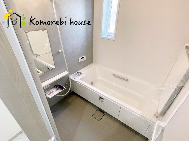 川島町下伊草　新築一戸建て　いろどりアイタウン　02の浴室|日々の暮らしに欠かせないお風呂です