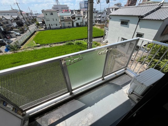 スタジオMのバルコニー