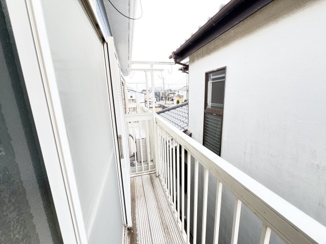 エスポワール四街道のバルコニー|陽当たり良好なバルコニーです
