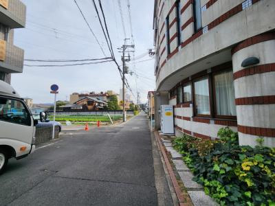 ザックス天神川の地図|前面道路