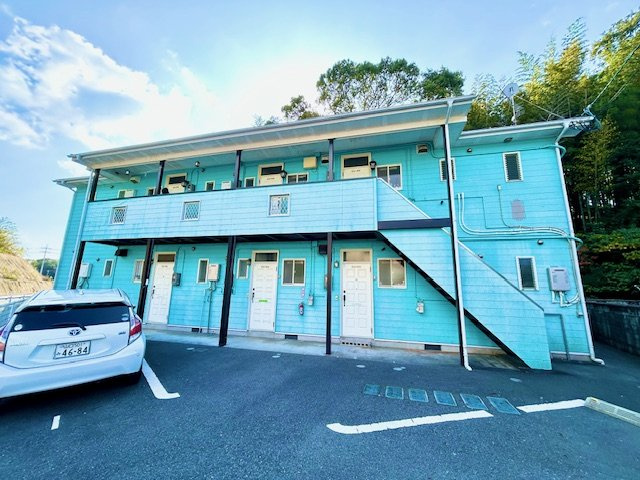 【外観】 | 宇部市西岐波２DKのアパートです。