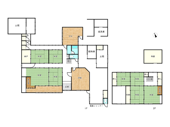 【間取り】 | 姫路市香寺町中村／中古戸建