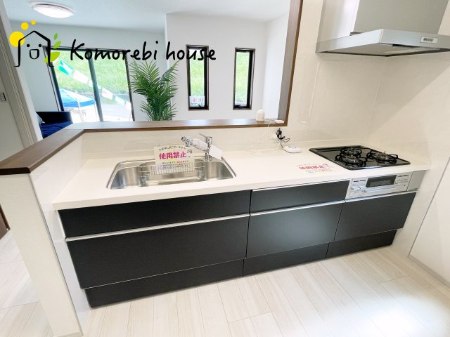 川島町下伊草　新築一戸建て　いろどりアイタウン　07のキッチン|使いやすいキッチンです