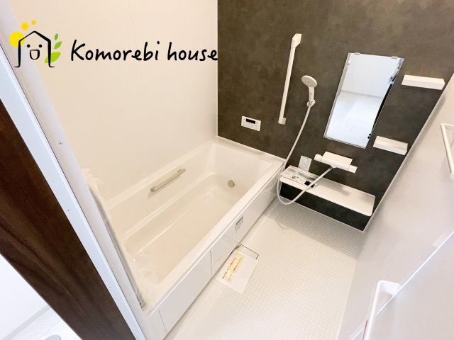 川島町下伊草　新築一戸建て　いろどりアイタウン　07の浴室|お風呂です