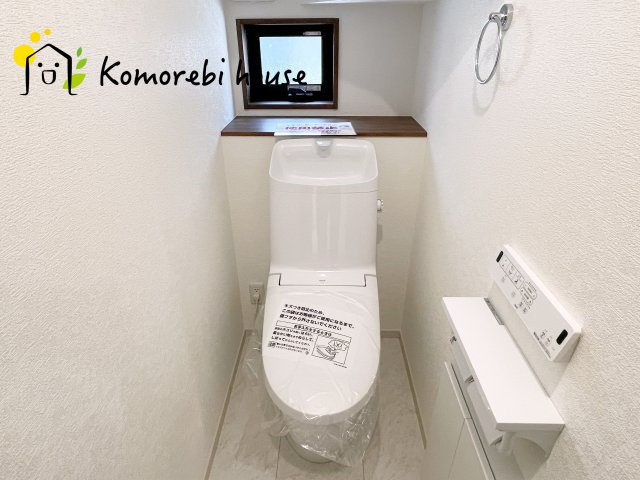 川島町下伊草　新築一戸建て　いろどりアイタウン　07のトイレ|トイレもきれいです