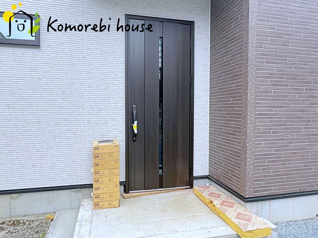 川島町下伊草　新築一戸建て　いろどりアイタウン　07の玄関|毎日通る玄関はこちらです