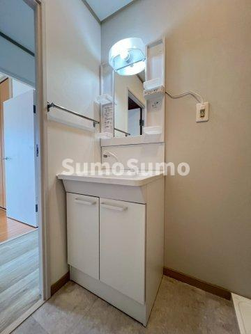 北﨑コーポの独立洗面台