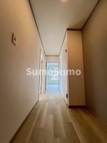 北﨑コーポの玄関