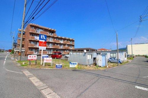 ■□淀江町佐陀売土地□■の前面道路含む現地写真|日当たりの良い角地になります。