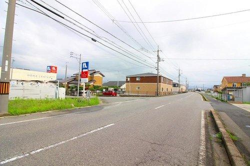 ■□淀江町佐陀売土地□■の前面道路含む現地写真|区画の整った住宅地の一画になります。