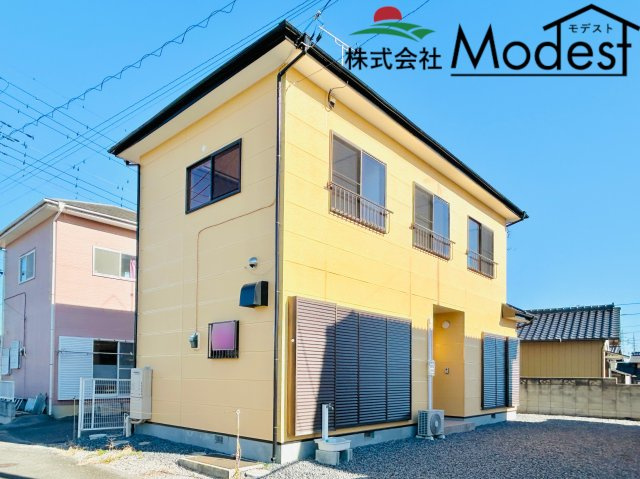 館林市青柳町の外観|土日祝日はもちろん、お仕事終わり等夜遅くの見学も可能になりますのでぜひお気軽にお問い合わせ下さい♪