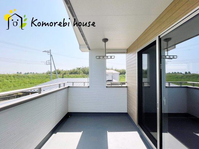 川島町下伊草　新築一戸建て　いろどりアイタウン　11のバルコニー|バルコニーがあります