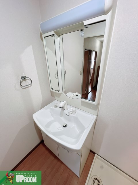 エヴァーグリーンの洗面所