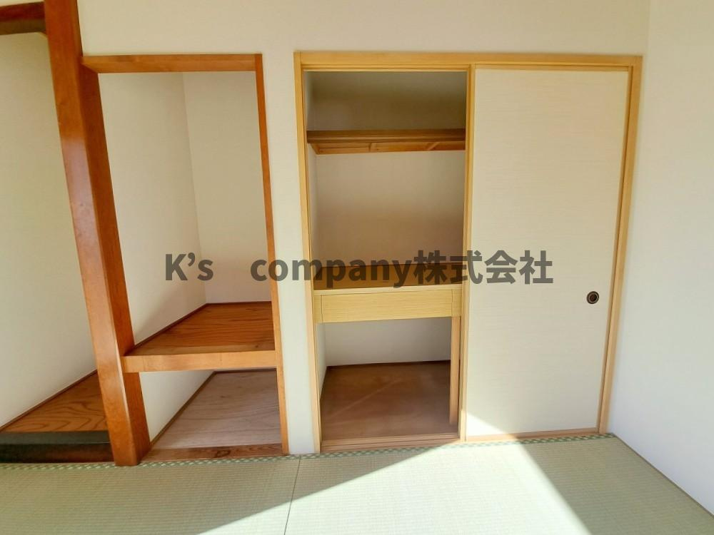◎高座郡寒川町一之宮2丁目　中古戸建の和室|和室収納、床の間もあります♪