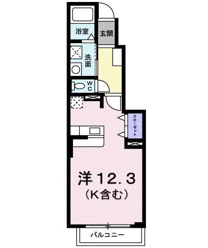 マーメイドハウスの間取り