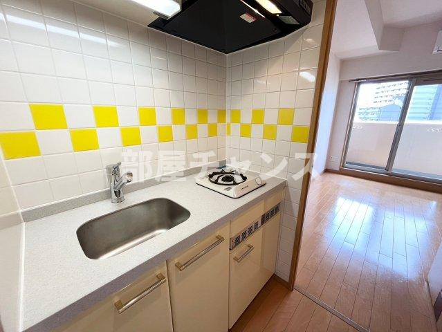 プレサンス鶴舞駅前ブリリアントのキッチン