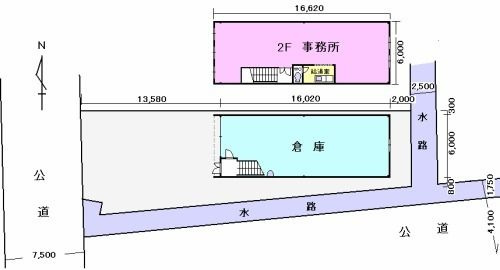七宝町桂倉庫付事務所Ｃ