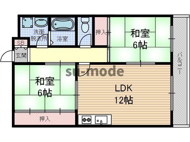 【間取り】 | サークハイツ