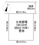 川西市水明台2丁目8-59　建築条件無土地の画像