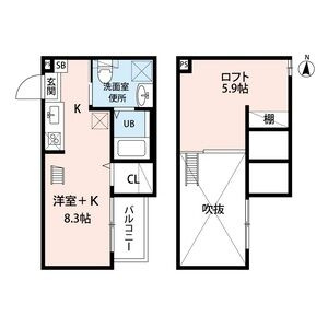 セジョリグラースの間取り