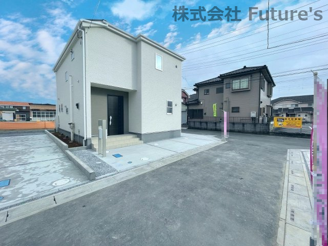 三郷市彦野1丁目　新築戸建　全7棟　7号棟の前面道路含む現地写真|前面道路含む現地写真です。