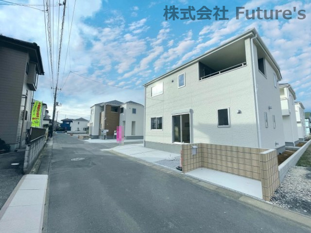 三郷市彦野1丁目　新築戸建　全7棟　7号棟の前面道路含む現地写真|前面道路含む現地写真です。