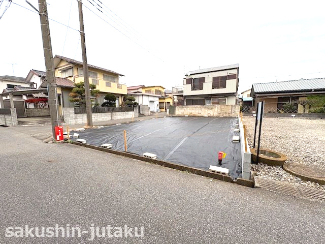 八千代台東５丁目　売地の外観|八千代台東５丁目　売地　建築条件なし　整形地　更地　丁度いい３９坪！　南西×北西角地